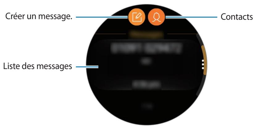 SAMSUNG GEAR SPORT - Envoyer des messages - 2