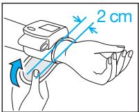 BRAUN BP1700 - Prise des mesures - 1