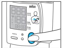 BRAUN BP1700 - Prise des mesures - 5