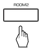 SHERWOOD RX5502 - Entre le mode ROOM2. - 1
