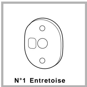 ARISTON CDE 129 - Accessoires montage porte (Fig.1-2-3-4-5). - 6