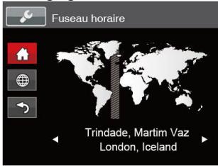 KODAK FZ53-RD - Fuseau horaire - 1