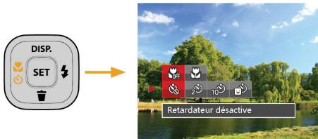 KODAK FZ53-RD - Paramètres du retardateur - 1