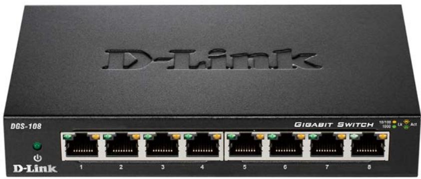 D-LINK DGS-105 - Composants de la façon - 2