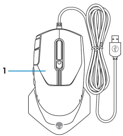 DELL NC - Contenu de la boîte - 1