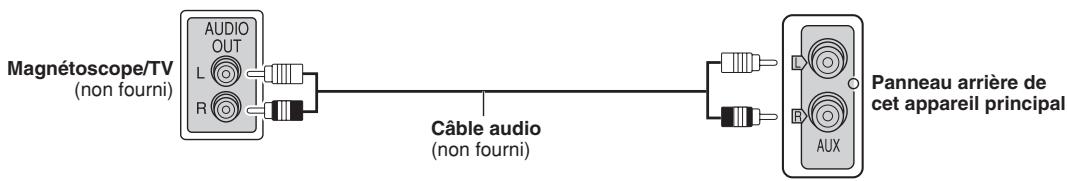 PANASONIC SC-PT 350 WEG - Connexion audio facultative pour magnétoscope ou téléviseur - 1