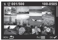 PENTAX KP - Sélectionnez les images à supprimer. - 1
