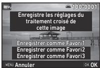 PENTAX KP - Utilisez pour sélectionner une image ayant subi untraitement croisé. - 1