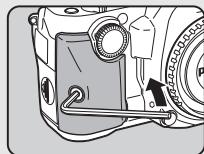 PENTAX KP - Utilisation de la poignée d'alimentation en option - 1