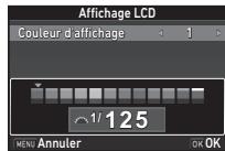 PENTAX KP - Réglage de l'affichage LCD - 1