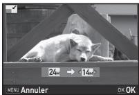 PENTAX KP - Changement du nombre de pixels enregistrés - 1