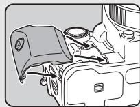 PENTAX KP - Utilisation de la poignée d'alimentation en option - 2