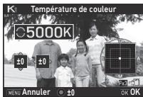 PENTAX KP - Réglage de la balance des blancs à l'aide de la température de couleur - 1