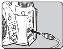 PENTAX KP - Utilisation de l'adaptateur secteur - 1