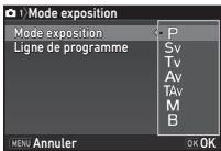PENTAX KP - Modifiez les paramètres si nécessaire. - 1