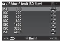 PENTAX KP - Réduire le bruit lors d'une prise de vue avec une sensibilité ISO elevée - 3