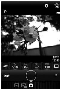 PENTAX KP - Prise de vue avec un dispositif de communication - 2