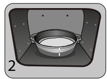 DARTY DaRryBRANDTFOURBFP7554W - Receita com fermento (consoante o Modelo) - 2