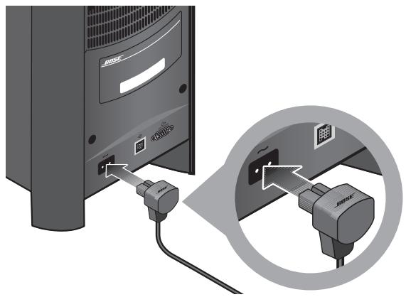 BOSER 3.2.1 GS SILVER - Connexion du module au secteur - 4