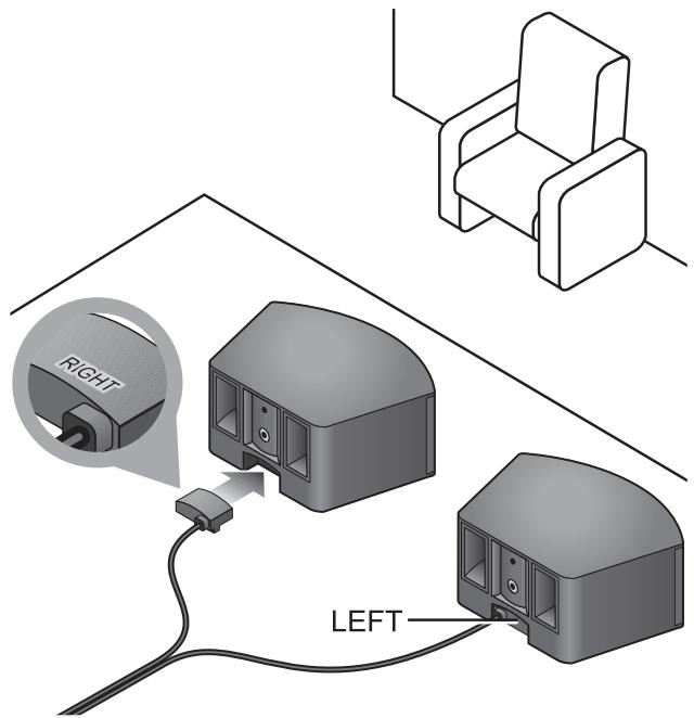 BOSER 3.2.1 GS SILVER - Connexion des enceintes au module - 9