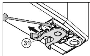 LIEBHERR CBNESF3913B - Respectivement sur la porte supérieure et inférieure : - 1