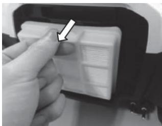 PROLINE VCBSAPARQUET - Nettoyage du filtr de sortie d'air - 2
