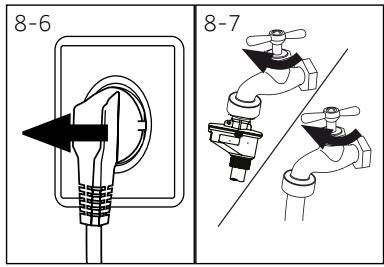 HAIER HW80-B14939S8 - Nettoyage du tambour - 5