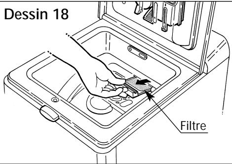 THOMSON TE1563BL - Nettoyage du filtré de séchage - 1
