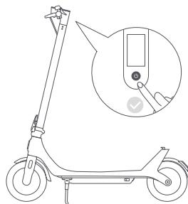 Xiaomi Mi-Scooter-4Lite-2-en-Gen - Control Panel &amp; Power Button/Tableau de bord et bouton d'alimentation - 4