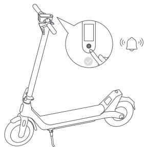 Xiaomi Mi-Scooter-4Lite-2-en-Gen - Control Panel &amp; Power Button/Tableau de bord et bouton d'alimentation - 7
