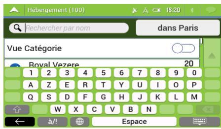 MAPPY ULTi 585 CAMP - Recherche par nom - 2