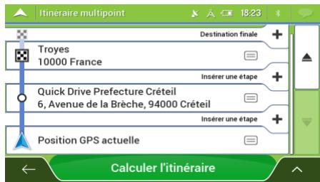 MAPPY ULTi 585 CAMP - Désiminer un nouveau point de départ - 3