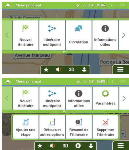 MAPPY ULTi 585 CAMP - menu Navigation - 1