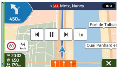 MAPPY ULTi 585 CAMP - Exécuter une simulation - 7