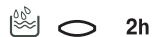 INDESIT WITL1001BLANC - Retard du programme: - 1