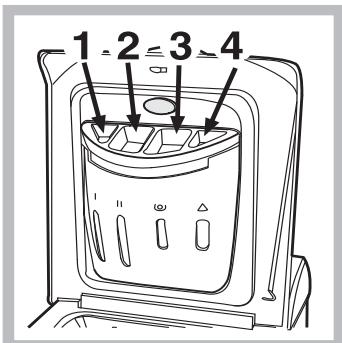 INDESIT WITL1001BLANC - Tiroir à produits lessiviels - 1