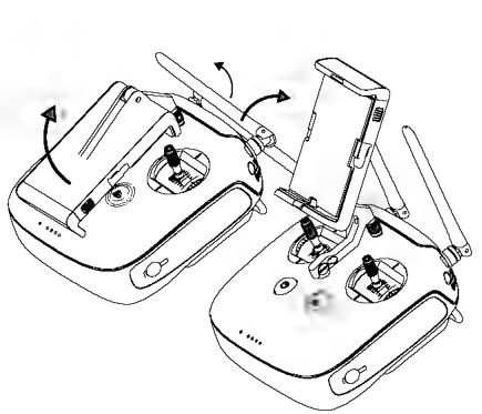 D-IIX PHANTOM 4 PRO - Preparation de la radiocommande - 1