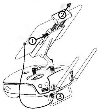D-IIX PHANTOM 4 PRO - Preparation de la radiocommande - 2