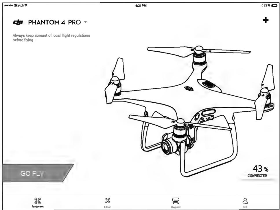 D-IIX PHANTOM 4 PRO - Application DJI GO 4 - 1