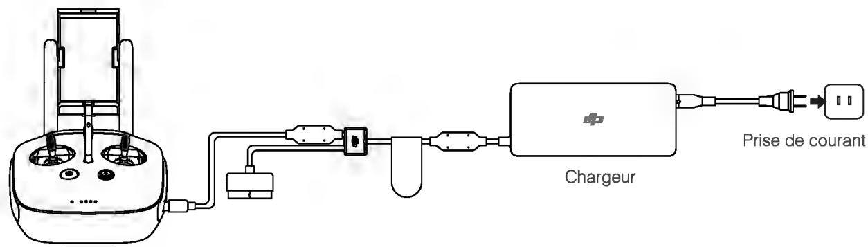 D-IIX PHANTOM 4 PRO - Recharge de la radiocommande - 1