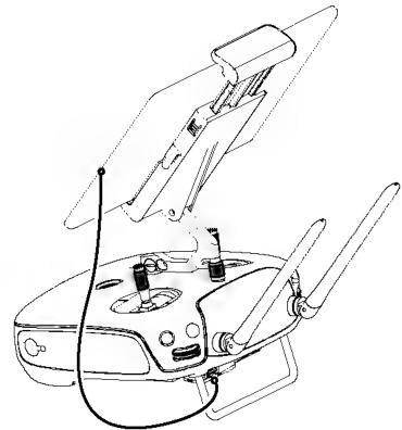 D-IIX PHANTOM 4 PRO - Connexion de votre(APpeuil mobile - 1
