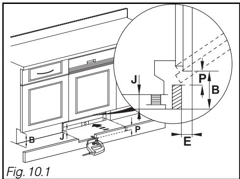 SAUTER SVH 61 JF1 - - REMONTAGE DE LA PLINTHE - 1