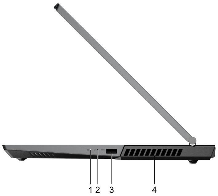LENOVO Legion 5 ARH05H - Vue du côté droit - 1