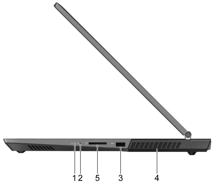 LENOVO Legion 5 ARH05H - Vue du côté droit - 2