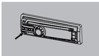 CLARION CZ315E - Fixation du DCP - 2