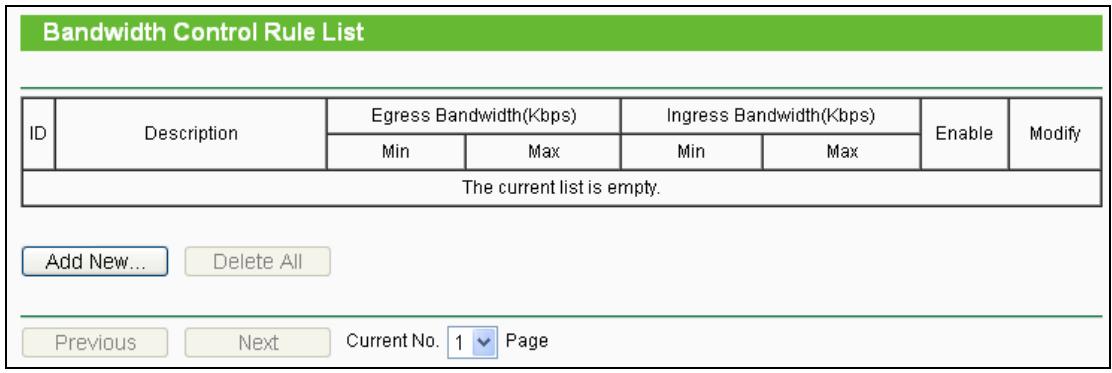 TP-LINK TL-WR710N - Rule List - 1