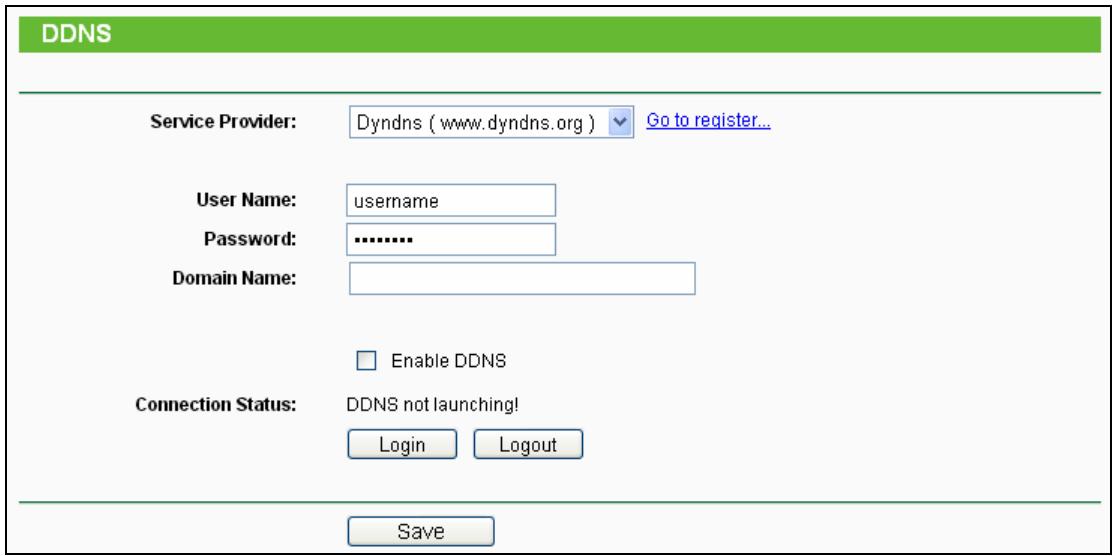 TP-LINK TL-WR710N - Dyndns org DDNS - 1