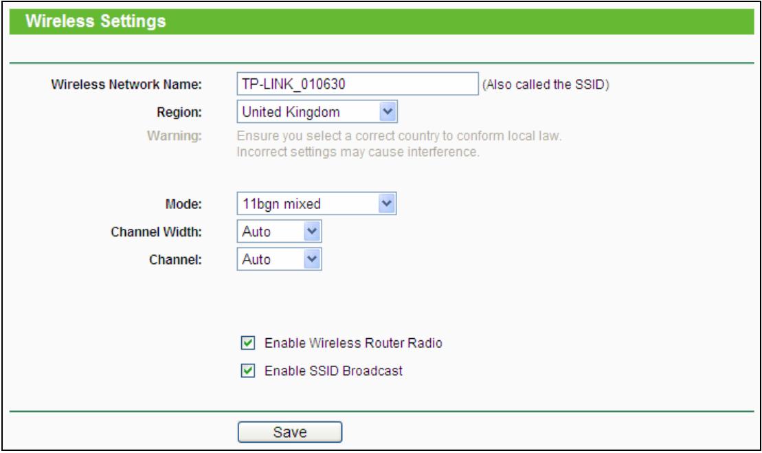 TP-LINK TL-WR710N - Wireless Settings - 1