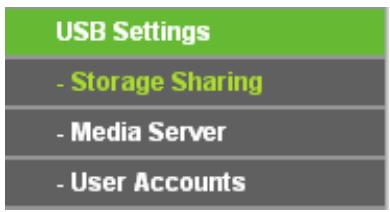 TP-LINK TL-WR710N - USB Settings - 1