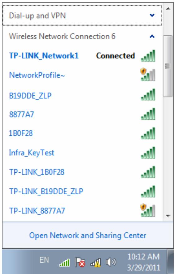 TP-LINK TL-WR710N - 2) Enter the Security key. Click OK. - 2